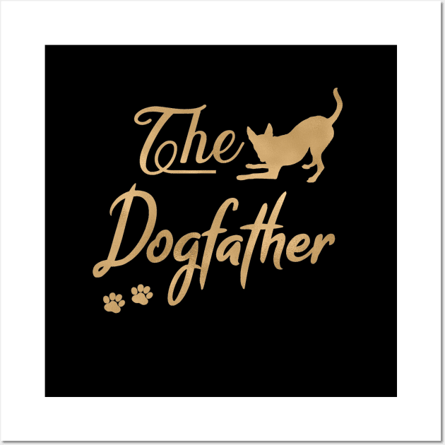 Kelpie Dogfather Wall Art by JollyMarten